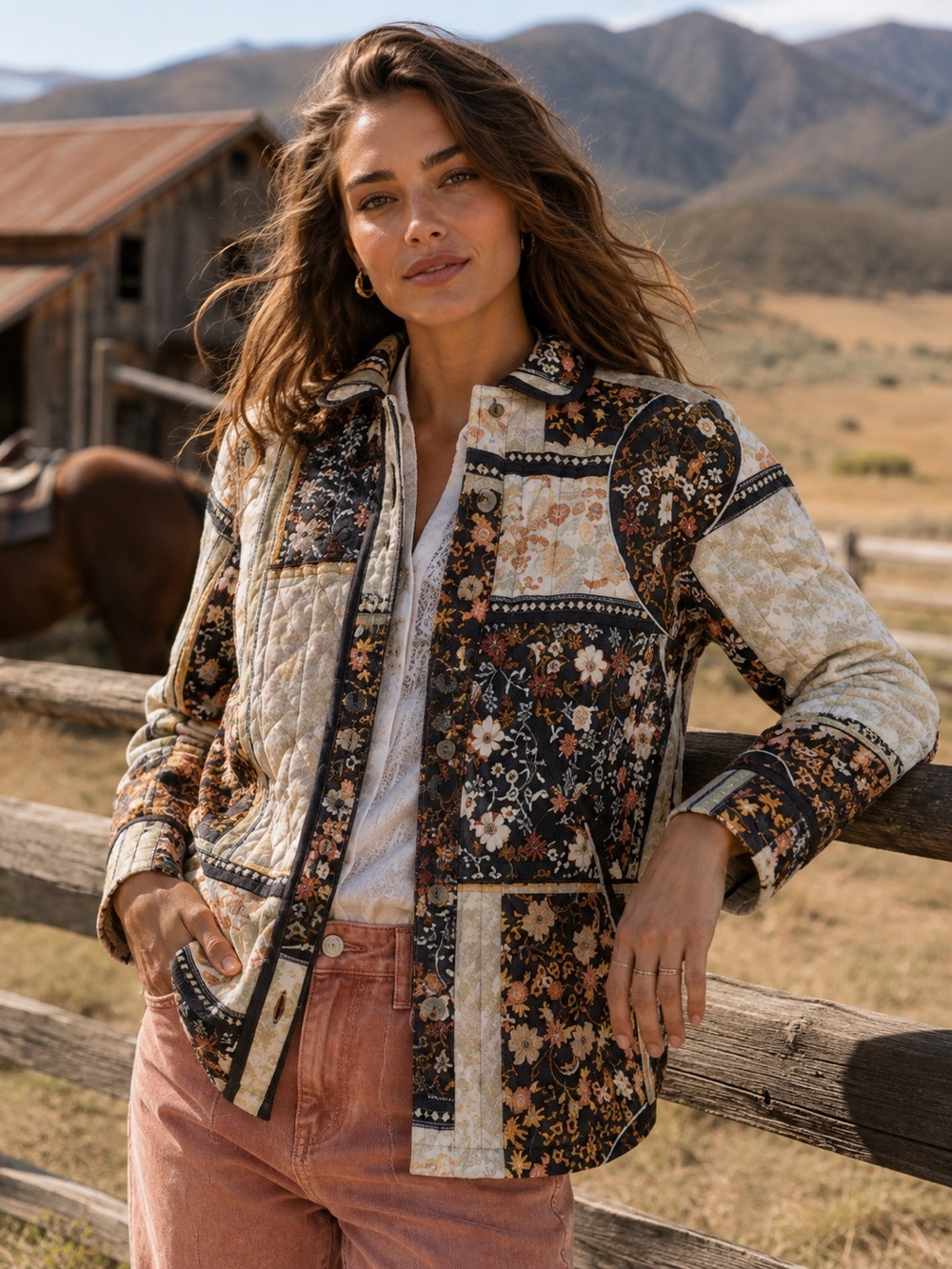 Anthropologie 0616 NWT Anthropologie quilted patchwork Jacket
